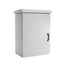 [ECL606050P] Gabinete Para Exterior OSP ComLine de 12 UR, 600 mm de Ancho, 500 mm de Profundidad De Aluminio, Color Gris Claro Con Protección NEMA 4/12/4X/3/3R; IP66 | ECL606050P