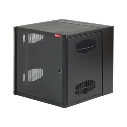 [EWMW242425] Gabinete AccessPlus de 12 UR Montaje en Pared de 19in, Rieles Numerados y Roscados #10-32, Puerta con Ventana de Seguridad, 600 mm de Ancho, 637 mm de Profundidad, Color Negro | EWMW242425