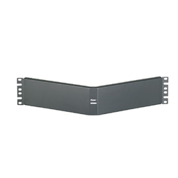 [CPAF2BLY] Tapa Ciega Para Rack Estándar de 19in, Angulado, de Acero, 2UR, Color Negro | CPAF2BLY