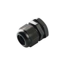 [TXG-PG16-BK] Conector Plástico Negro Tipo Glándula para Cable de 10 a 14 mm de Diámetro. | TXG-PG16-BK