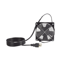 [PZAEFAN] Ventilador para Instalación en Gabinete PanZone WME3BL, WME6BL, y WME9BL, de 115 Vca, y Cable de Corriente de 1.8M | PZAEFAN