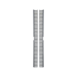 [D12FBB] Kit de Soportes para Administración de Cable, Para Gabinetes Net-Verse de 800mm y 42UR, Color Negro | D12FBB