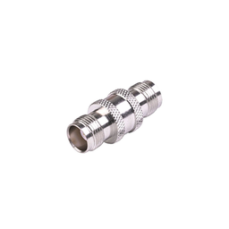 [RFT-1225] Adaptador Barril en Línea de Conector TNC Hembra a TNC Hembra, Níquel/ Oro/  Teflón. | RFT-1225
