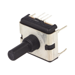 [PCW1J-C24-KAB502L] Potenciómetro Cuadrado de 22 mm, 5 k Ohm, 3/4 Watt, 1 Vuelta, para Montaje en Panel del Monitor de Servicio R2600-D. | PCW1J-C24-KAB502L