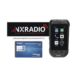 [RG360-KIT-SIMTEL] KIT Radio RG360 +12 Meses Servicio NXRADIOTERMINAL + SIM YOBI 1GB Mensual por 12 Meses | RG360-KIT-SIMTEL