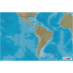 [M-SA-Y038-MS] M-SA-Y038-MS MAX-N+ mapas del caribe, centro y Sudamérica. Compatible únicamente con series GO, NSO y NSS. | M-SA-Y038-MS
