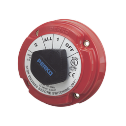 [8501DP] Switch Selector de Batería de Servicio Mediano, para Sistemas Eléctricos Marinos | 8501DP