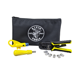 [VDV026212] Kit de Instalación de cable UTP con Estuche (Desforrador + Ponchadora + Ponchadora 110). | VDV026212