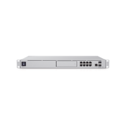 [UDM-SE] UniFi OS Console: Dream Machine Special Edition, 8 puertos LAN RJ45 con POE, 1 LAN SFP+, 1 WAN 2.5G RJ45  y 1 WAN SFP+, 128 GB de memoria interna. Todas las aplicaciones UniFi integradas | UDM-SE