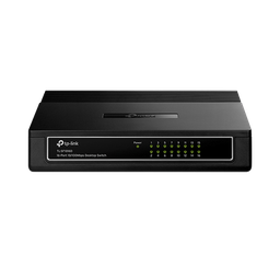 [TLSF1016D] Switch no administrable de 16 puertos 10/100 Mbps para escritorio | TLSF1016D