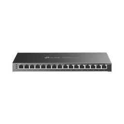 [TL-SG2016P] Switch Omada SDN Administrable 16 puertos 10/100/1000 Mbps / 8 Puertos PoE Inteligente af/at / Administración centralizada OMADA SDN / Presupuesto PoE 120W | TL-SG2016P