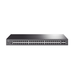 [TL-SG3452X] Switch Omada SDN Administrable / 48 puertos Gigabit y 4 puertos SFP+ / Funciones sFlow, QinQ y QoS / Administración centralizada OMADA | TL-SG3452X