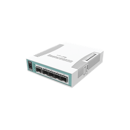 [CRS106-1C-5S] Cloud Core Switch de 6 Puertos SFP, 1 Puerto Combo TP/SFP | CRS106-1C-5S
