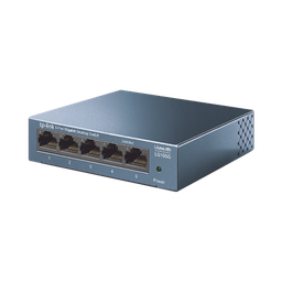 [LS105G] Switch de escritorio Gigabit de 5 puertos 10/100/1000Mbps, carcasa metálica | LS105G
