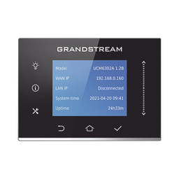 [UCM6302A] Conmutador IP-PBX para hasta 500 usuarios y 75 llamadas simultaneas, 2FXO, 2FXS, solución para PyMEs | UCM6302A