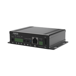 [PA3F] Gateway para Voceo IP/SIP,  Entrada de audio (3.5mm), salida de amplificador integrado de hasta 30W, puerto USB (reproducción de MP3), | PA3F