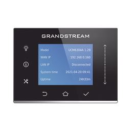 [UCM6304A] Conmutador IP-PBX para hasta 1000 usuarios y 150 llamadas simultaneas, 4FXO, 4FXS, solución para PyMEs | UCM6304A