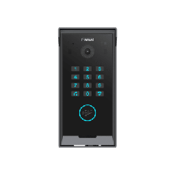 [I60K] Videoportero Slim IP SIP con Cámara HD, IP IP65, Teclado Numérico y Relé, Apertura por BLE, Tarjeta, Remoto, Protocolo ONVIF, Compatible con App Fanvil Link | I60K
