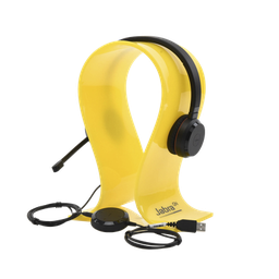 [EVOLVE-30-DUO-MS] Jabra Evolve 30 Duo con conexión USB / 3.5mm, micrófono con cancelación de ruido y controlador en el cable con botones e indicadores LED (5399-823-309) | EVOLVE-30-DUO-MS
