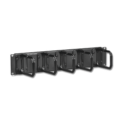 [WM-145-5] Organizador de cable, para montaje aéreo, con 5 soportes, 2UR | WM-145-5