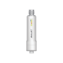 [BULLETM2-HP] Radio airMAX Bullet-M2HP, hasta 100 Mbps, frecuencia de 2 GHz (2412 - 2472 GHz), No incluye adaptador PoE | BULLETM2-HP