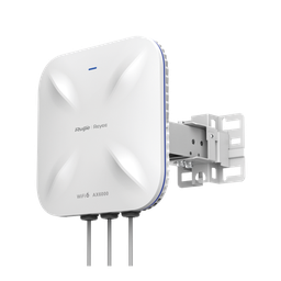 [RG-RAP6260(H)-D] Punto de Acceso Mesh Wi-Fi 6 Industrial para Exterior Sectorial 60°, hasta 5.95 Gbps, MU-MIMO 4x4, Filtros Anti Interferencia y Auto Optimización con IA, puerto eth 2.5G y SFP | RG-RAP6260(H)-D