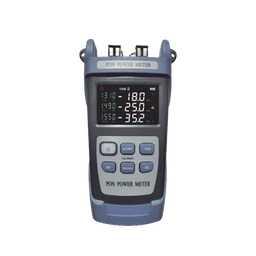 [LP-P-OPM] Medidor de Potencia Óptica (OPM) para Fibra Óptica en Redes FTTx / Soporta 3 Longitudes de Onda: 1310nm, 1490nm y 1550nm / Rango de Medición de -40 a 25dBm | LP-P-OPM