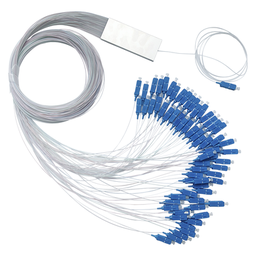 [TM-PLC-1X64UPC] Splitter (Divisor Óptico) tipo PLC, 1x64, conectores SC/UPC | TM-PLC-1X64UPC