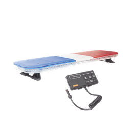 [X67RB] Barra de luces de 47" rojo/azul, 88 LED, con control de tráfico en color rojo/azul, ideal para equipar unidades de seguridad pública | X67RB