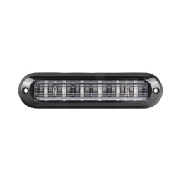 [XLT1835B] Luz Auxiliar Ultra Brillante IP67 de 6 LEDs, Color Azul, con mica transparente y bisel negro | XLT1835B